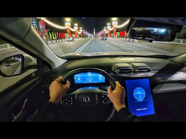 2025 Dongfeng Aeolus Mage - POV Night Test Drive
