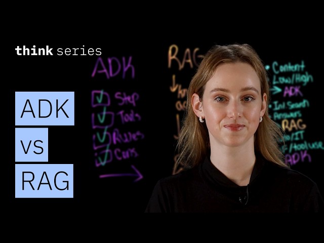 ADK vs RAG: How to Choose the Right AI Stack