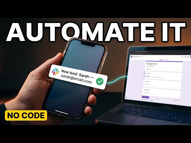 n8n for Beginners: Automate Google Forms to Slack in 20 Minutes (No Code)