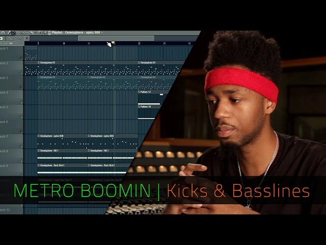 METRO BOOMIN | Kicks and Basslines | FL Studio & Razer Music