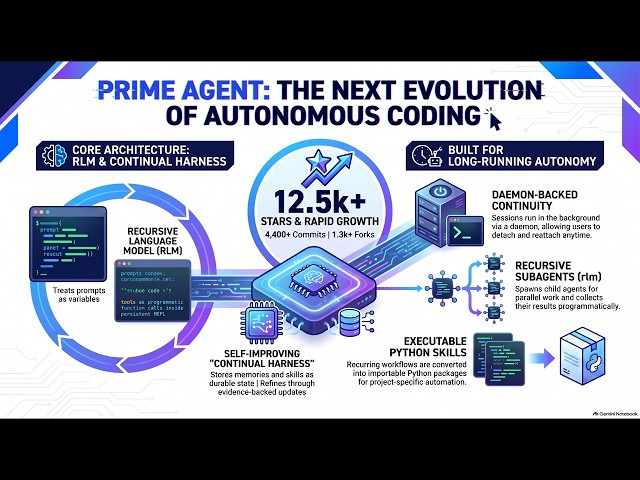 (Podcast) Prime Agent The Self Improving RLM Agent for Coding and Research