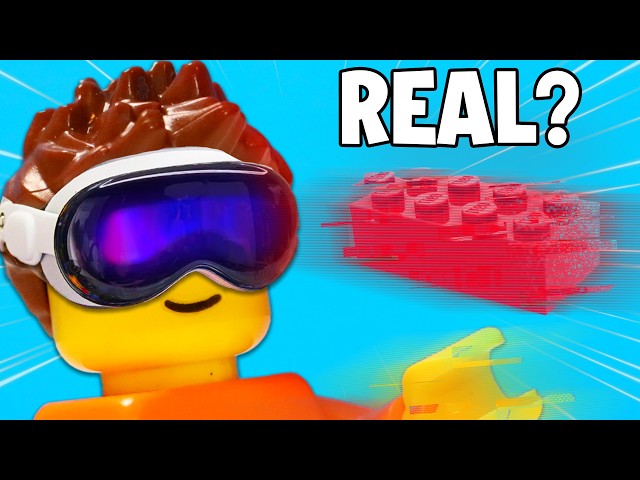 LEGO, But I'm Wearing Apple Vision Pro...