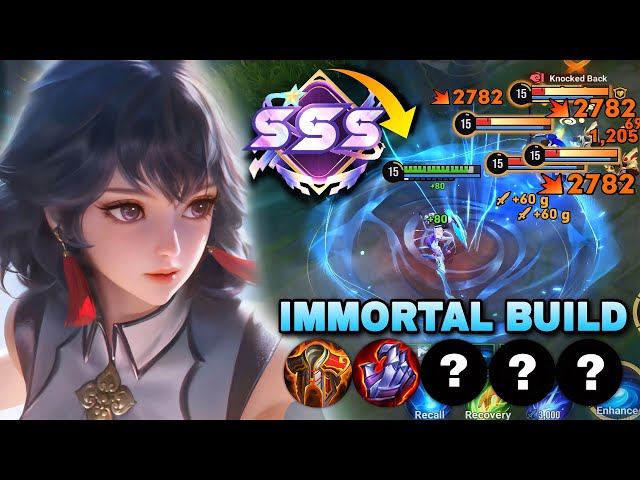 CHINA FLOWBORN TANK IMMORTAL BUILD THAT CAN TANK 5 ENEMIES IN CLASH LANE! | HONOR OF KINGS
