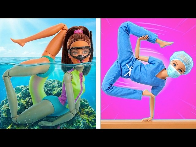 The ULTIMATE Barbie JOB: unboxing & testing