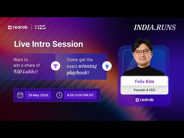 Introductory Session | INDIA RUNS