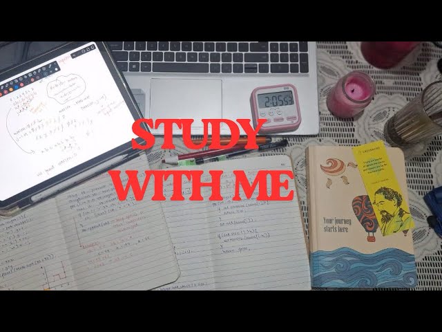 2 HOURS STUDY WITH ME | background music | ASMR 