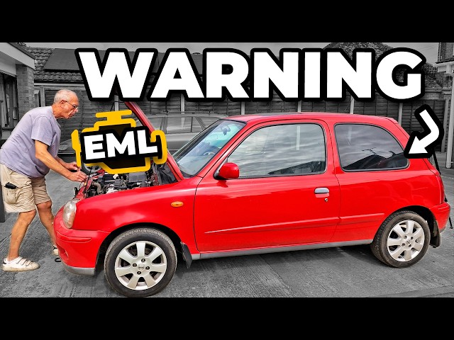 Warning Light Drama For Our K11 Micra BUT Is Dad Worried?