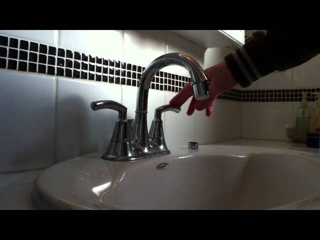 The LED 3 Colour Changing Smart sink water faucet from The Smart Hoser