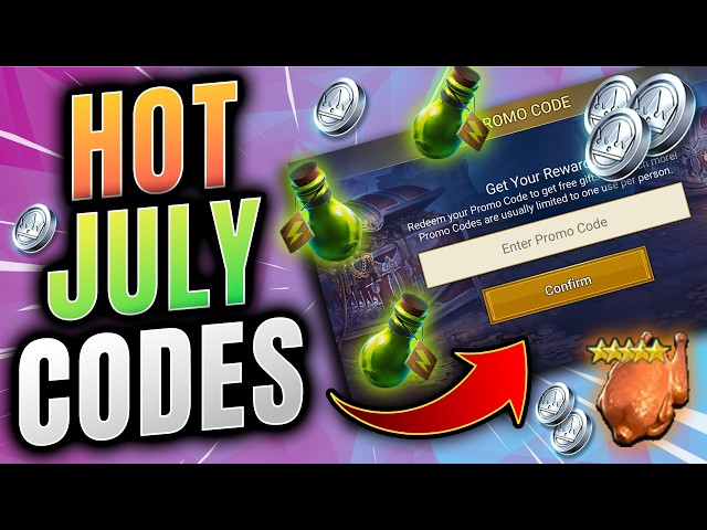🔥NEW MONTH NEW CODES! All Working Codes in July 2026! | Raid Shadow Legends