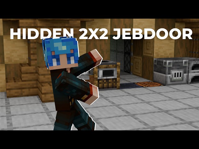 Minecraft 2x2 Redstone Jeb Door that No one can Find | Minecraft Java 1.21+