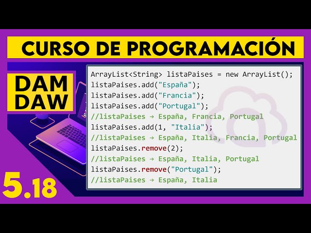 JAVA: ArrayList ☕ DAM - DAW