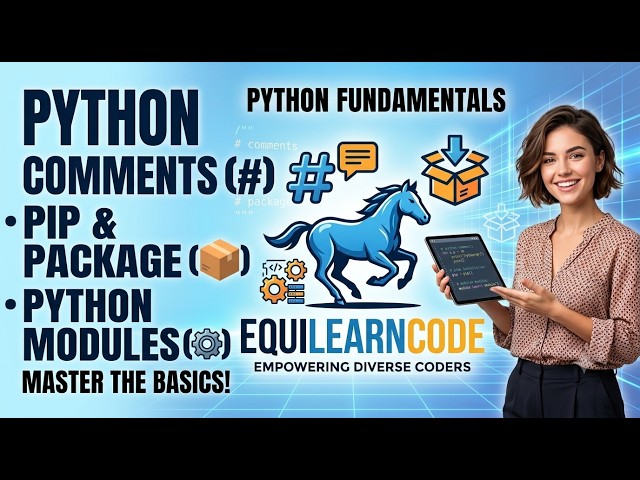 [English] Python Modules & pip Explained for Beginners 🐍 | Python Tutorial 2026