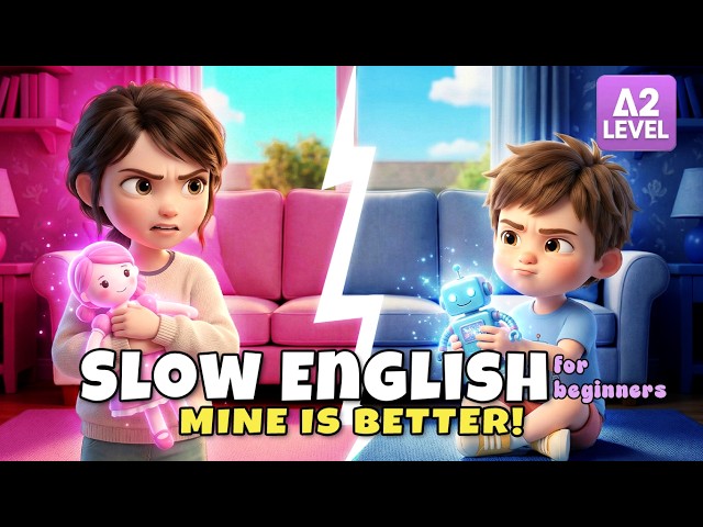 The Secret Room | English Listening Story Compilation for Beginners (A1–A2 Level)