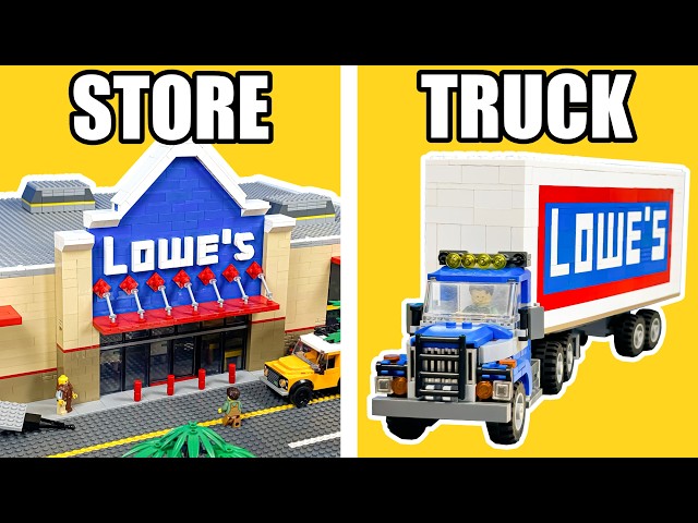 I Built Lowe's in LEGO...(It's hard)