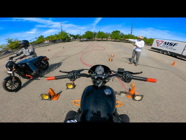 Surron Rider vs MSF Course