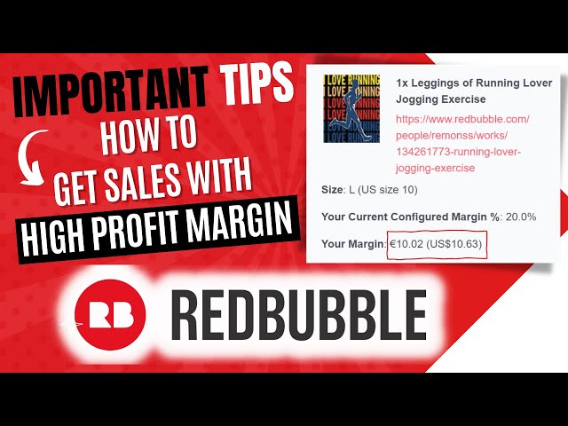 💰 Boost Your Profits: Redbubble Tips for Selling High-Margin Products