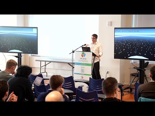 I3D 2025  - Foveated Animations For Efficient Crowd Simulations: Presentation Video