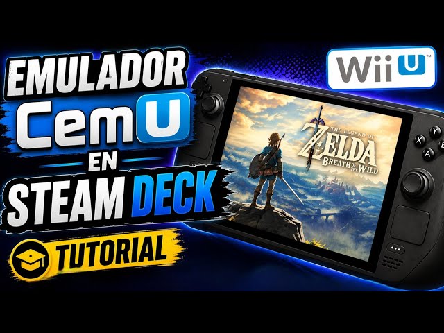 Emulate Wii U on your Steam Deck - CEMU Emulator - 2026 TUTORIAL