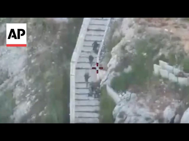 Israel releases video said to show troops capturing strategic castle in Lebanon