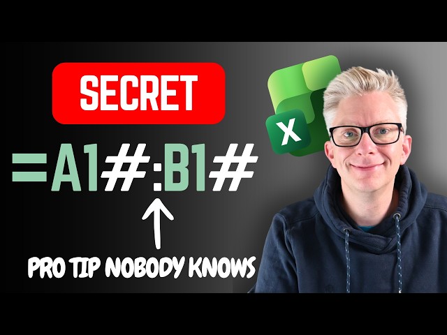 The Colon Character Does More Than You Think - Advanced Excel Trick