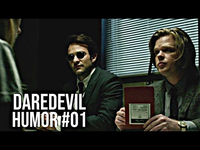 daredevil humor #01 | how long have you been practicing law? about seven hours!