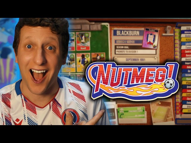 I LOVE THIS GAME 🔥 1st look at NUTMEG! A Retro Football Management Game