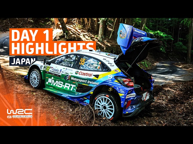 Day 1 Highlights & Reaction | WRC FORUM8 Rally Japan 2026