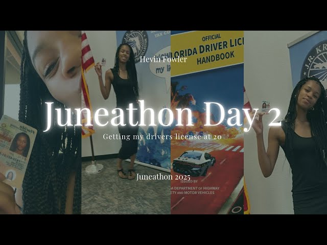 Getting my drivers license at 20!|| Juneathon Day 2 general knowledge test, road test, passed✅🚘