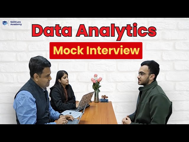 Data Analytics Mock Interview | Real Interview Questions for Freshers | 2026