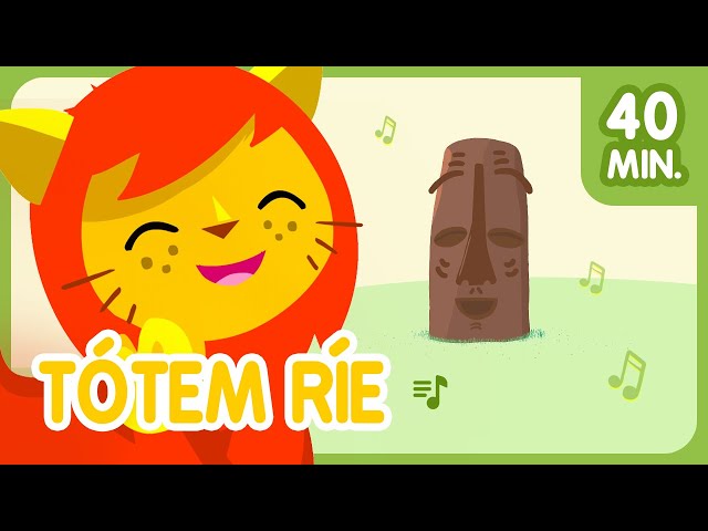 Nene León - Tótem Ríe 🎵 Música con letras graciosas para hacer reír a bebés y niños