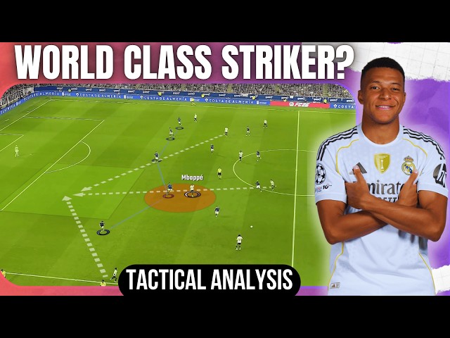A Unique Striker Profile – The Best Player at Real Madrid? | Kylian Mbappe Analysis & Skills