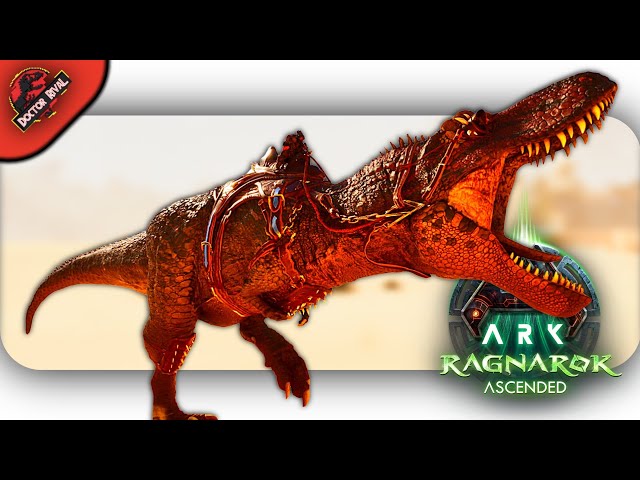New Taming Mechanics Of EVO T-Rex & Tarbosaurus || Ark Survival Ascended