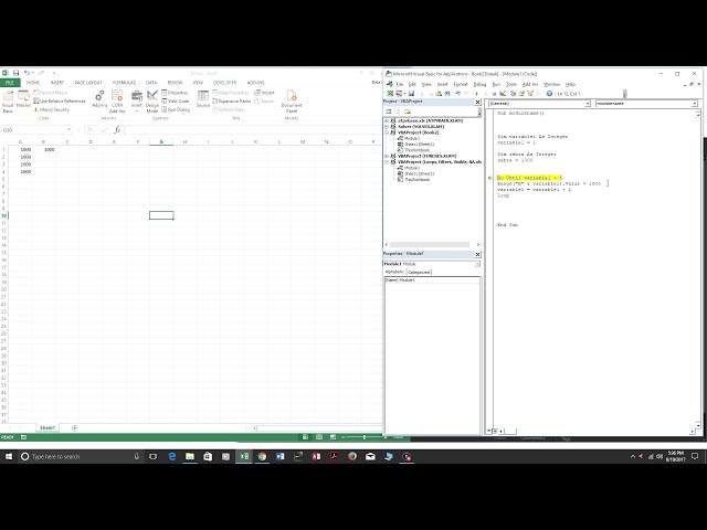 VBA Do Loop Formula Advanced Lesson