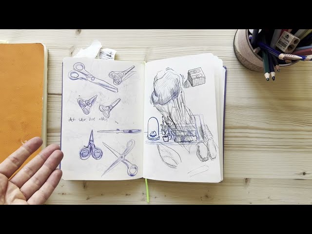 Sketchbook Tour no. 29 - Creative explosion, multiple projects ✏️✏️✏️