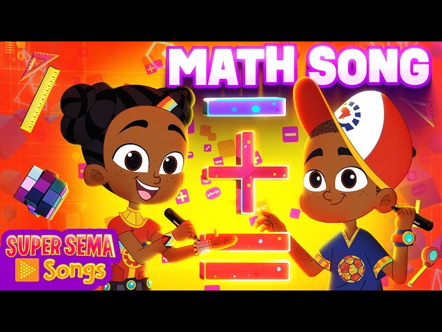 MATH SONG 🎶 How does math help in daily life? ➕ Super Sema Original | Kids Songs