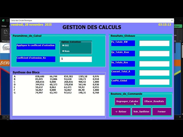 Calculer le Cosinus le Sinus et la Tangente d'un angle en VBA Excel - v15