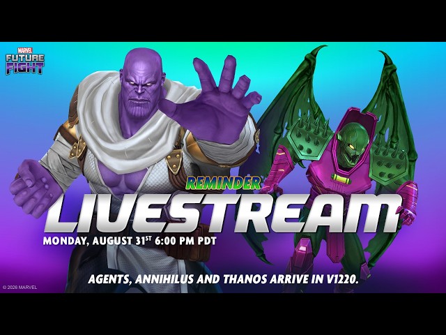 MARVEL Future Fight v1220 Update Livestream