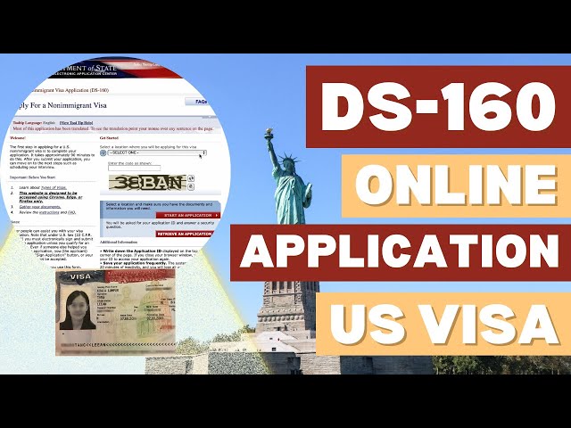 How to Fill DS-160 Tutorial - U.S. Visa Online Application for Non-immigrant