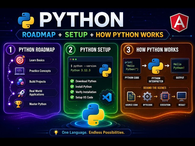 Learn Python for Beginners in Hindi | Python Full Roadmap 2026