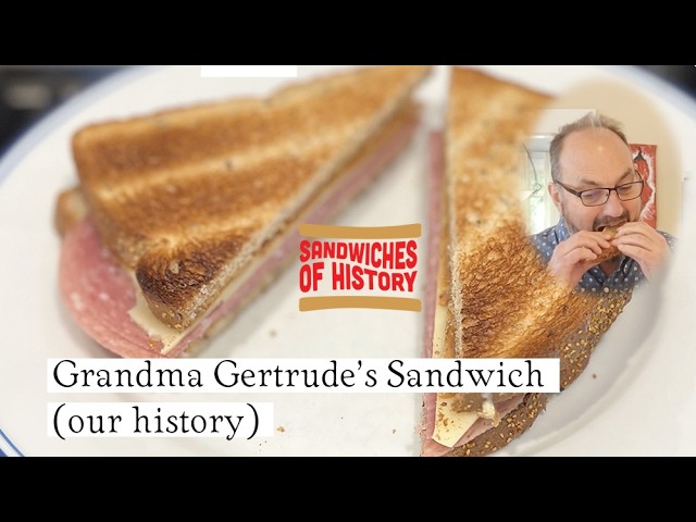 Grandma Gertrude’s Sandwich (our history) on Sandwiches of History⁣