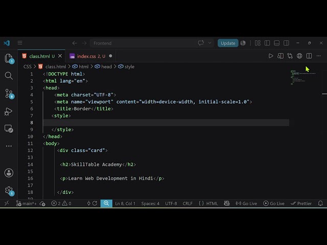 What is css border? #css #html #webdevelopment