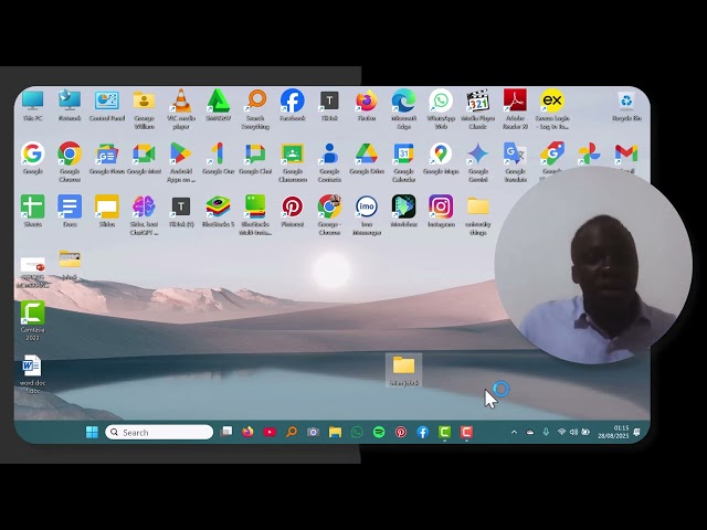 Basic Computer Skills Tutorial | Opening a Computer, Folders & Microsoft Word