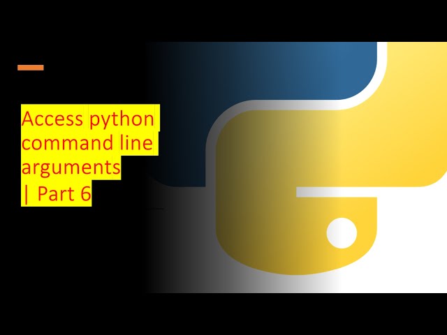 Python command line arguments | sys.argv | Python by examples | #python