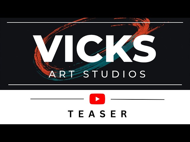 Welcome to our channel Vicksart studios  | First video