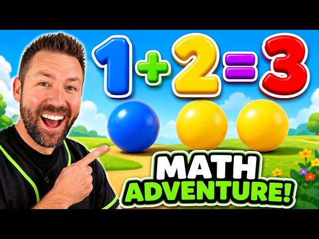 🔢 Preschool Math Learning | Counting to 10 & Simple Addition for Kids