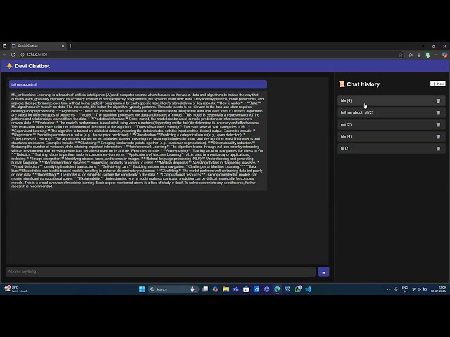 Building a Smart Chatbot with Python and Gemini AI 1
