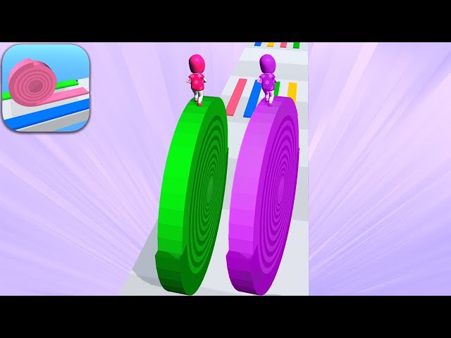 LAYERS ROLL All Levels Gameplay iOS (Levels 30-31)