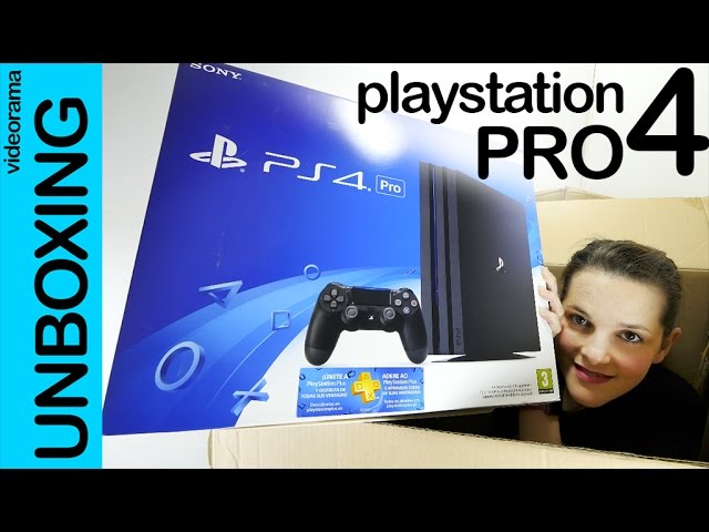 PlayStation 4 Pro unboxing en español | 4K UHD