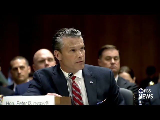 WATCH: Sen. Ossoff questions Hegseth in funding hearing as Iran war reignites