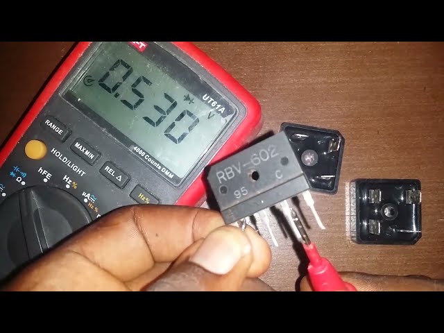 How to Test a Bridge Rectifier Diode with a Multimeter (Step-by-Step Guide)